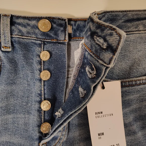 🔥 SALE 💯 Forever 21 Women's Blue Jeans - Size 28 - Picture 7 of 7